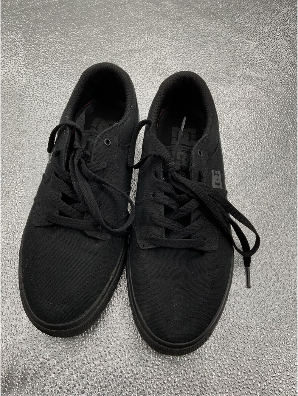 DC Nyjah Men’s Size 8 Skate Shoes Black Lace Up 217